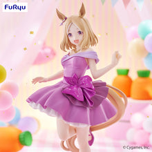 Load image into Gallery viewer, Free UK Royal Mail Tracked 24hr delivery 

Elegant statue of Narita Top Road form the popular anime Umamusume: Pretty Derby. This amazing figure is launched by Good Smile Company as part of their latest Trio Try It collection.

This statue is created beautifully, showing Narita Top Brand posing stunningly in her lilac party dress. -Stunning! 

This PVC statue stand at 24cm tall, and packaged in a gift/collectible box from Good Smile Company.

Official brand: Good Smile Company

EAN: 4571623501237

Excellent
