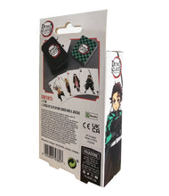 Load image into Gallery viewer, Free UK Royal Mail Tracked 24hr delivery 

Official Demon Slayer Kimetsu no Yaiba Deck of Poker Cards. This set playing cards is launched by PALADONE as part of their latest collection. 

Designed beautifully, packaged in an official licence Demon Slayer metal tin box. 
