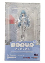 Load image into Gallery viewer, Free UK Royal Mail Tracked 24hr Delivery    Striking figure of Rei Ayanami from the popular anime Evangelion. This statue is launched by Good Smile Company as part of their latest Pop Up Parade collection - Rebuild of Evangelion. 
