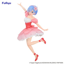 Load image into Gallery viewer, Free UK Royal Mail Tracked 24hr delivery

Beautiful statue of Rem from the popular anime Re:Zero Starting Life in Another World. This gorgeous statue is launched by Good Smile Company as part of their latest FuRyu &quot;Trio Try It&quot; collection. 

This figure is created remarkably, showing Rem posing beautifully in her Cherry Blossom dress. -Stunning! 

This PVC statue stands at 21cm tall, and packaged in a gift/collectible box from Good Smile Company. 

Official brand: Good Smile Company

EAN: 4580736403840

Exc
