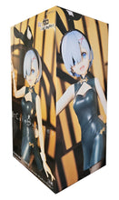 Load image into Gallery viewer, Free UK Royal Mail Tracked 24hr delivery 

Beautiful statue of Rem from the popular anime series Re:Zero Starting Lift in Another World. This pretty figure is launched by Good Smile Company as part of their latest FuRyu BiCute Bunnies collection. 

The creator did a marvelous job sculpting this piece, showing Rem posing stunningly in her beautiful dress, and wearing her Bunny hairband. 

This PVC statue stands at 35cm tall, and packaged in a gift/collectible box from Bandai.
