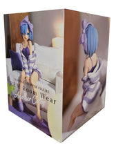 Load image into Gallery viewer, Free Royal Mail Tracked 24hr delivery   Beautiful statue of Rem from the popular anime series Re: Zero - Starting Life in Another World. This stunning figure is launched by Good Smile Company as part of their latest Noodle Stopper Collection - Rem Room Wear Purple Color ver.   The creator did an amazing job with this piece, showing Rem posing elegantly in her nightwear. Stunning ! 
