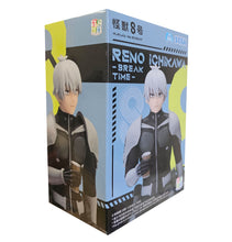 Load image into Gallery viewer, Free UK Royal Mail Tracked 24hr delivery 

Striking statue of Reno Ichikawa from the popular anime Kaiju No.8. This super cool figure of is launched by Good Smile Company as part of their latest PM perching Break Time collection. 

The statue is created exceptionally, showing Reno posing in his Anti-Kaiju Defence Force Uniform, holding his drink and taking a break. - Stunning! 

This PVC statue stands at 8cm tall, and packaged in a gift/collectible box by Good Smile Company. 

Official brand: Good Smile Com
