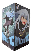 Load image into Gallery viewer, Free UK Royal Mail Tracked 24hr delivery    Striking statue of Rimuru Tempest from the popular anime That Time I Got Reincarnated as a Slime. This amazing figure is launched by Banpresto as part of their latest MAXIMATIC collection - Celebrating the 10th Anniversary - The Rimuru Tempest II figure.   This statue is created meticulously, showing Rimuru Tempest posing in battle mode, holding his sword. Truly amazing !  This PVC figure stands at 20cm tall, and packaged in a gift collectible box from Bandai. 
