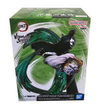 Load image into Gallery viewer, Free UK Royal Mail Tracked 24hr delivery   

Stunning statue of Sanemi Shinazugawa from the popular anime series Demon Slayer. This statue is launched by Banpresto as part of their latest Vibration Stars Plus Collection. 

This figure is created in immense detail, showing Sanemi posing in his hashira uniform, captured in battle performing his wind breathing technique. 

This PVC statue stands at 17cm tall, and packaged in a gift/collectible box from Bandai. 

Official brand: Banpresto / Bandai

EAN: 4983164
