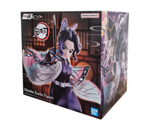 Load image into Gallery viewer, Free UK Royal Mail Tracked 24hr delivery 

Stunning statue of Shinobu Kochō from the popular anime series Demon Slayer. This statue is launched by ICHIBANSHO FIGURE as part of their latest collection. 

This beautiful piece is created exceptionally, showing Shinobu Kochō captured in battle, blasting out from the wooden floor with her nichirin sword. -Stunning! 

This PVC statue stands at 13cm tall, and packaged in a gift/collectible box from Bandai.

Official brand: ICHIBANSHO FIGURE / Bandai

EAN: 45731026
