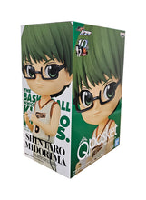 Load image into Gallery viewer, Free UK Royal Mail Tracked 24hr delivery   Super cute figure of Shintarō Midorima from the popular anime series Kuroko&#39;s Basketball. This figure is launched by Banpresto as part of their latest Q Posket collection.  This Q Posket figure of Midorima is created beautifully. Adapted from the anime showing Midorima posing in his team uniform.    This PVC statue stands at 14cm tall, and packaged in a gift collectible box from Bandai.  Ver. B
