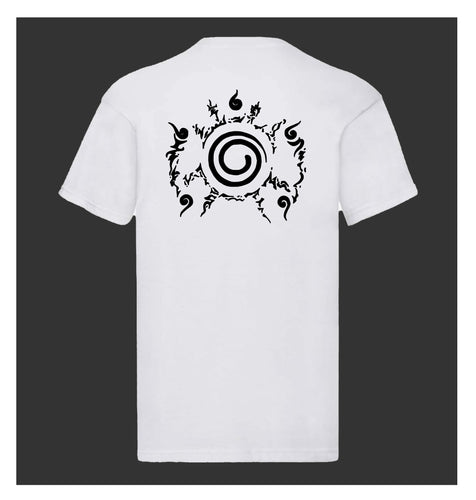 Naruto Eight Trigrams Sealing T-Shirt - Shodo - They way of Writing - Anime T-shirt