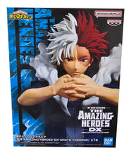 Load image into Gallery viewer, Free UK Royal Mail Tracked 24hr delivery 

Elegant statue of Shoto Todoroki from the popular anime series My Hero Academia. This stunning statue is launched by Banpresto as part of their latest DX collection.

The creator has completed this in excellent fashion, showing Shoto focusing in unleashing his attack. -Stunning! 

This PVC statue stands at 21cm tall, and packaged in a gift/collectible box from Bandai. 

Official brand: Banpresto / Bandai

EAN: 4983164896367  

Excellent gift for any My Hero Academi
