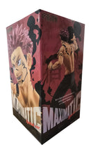 Load image into Gallery viewer, Free UK Royal Mail Tracked 24hr delivery

Stunning statue of Sukuna from the popular anime Jujutsu Kaisen. This amazing figure is launched by Banpresto as part of their latest Maximatic collection. 

This statue is sculpted in immense detail, showing Sukuna posing in battle form. From the hair, facial expression all the way down to the creases of his trousers, all created in in-depth detail - Stunning!

This PVC statue stands at 21cm tall, and packaged in a gift/collectible box from Bandai.

Official brand:
