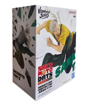 Load image into Gallery viewer, Free UK Royal Mail Tracked 24hr delivery 

Stunning statue of Taro Sakamoto from the popular anime series Sakamoto Days. This amazing statue is launched by Banpresto as part of their latest Vibration stars collection. 

The creator has sculpted this piece in excellent detail, showing Taro Sakamoto posing in his convenience store uniform, in battle, captured in motion and performing his powerful kick. 

This PVC statue stands at 17cm tall, and packaged in a gift/collectible box from Bandai.

