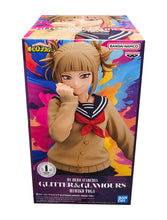 Load image into Gallery viewer, Free UK Royal Mail Tracked 24hr delivery 

Beautiful statue of Himiko Toga from the popular anime series My Hero Academia. This statue is launched by Banpresto as part of their latest Glitter &amp; Glamours collection. 

The statue is created beautifully, showing Himiko Toga posing elegantly in her uniform. -Stunning! 

This PVC figure stands at 22cm tall, and packaged in a gift/collectible box from Bandai.

Official brand: Banpresto / Bandai 

EAN: 4983164289176

Excellent gift for any My Hero Academia fan.
