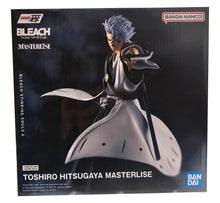Load image into Gallery viewer, UNLEASH THE FROZEN POWER OF CAPTAIN HITSUGAYA

Bring one of the Soul Society's most recognisable captains to your collection with this officially licensed Tōshirō Hitsugaya Ichibansho Masterlise Figure from Bleach, released as part of the Stirring Souls Vol. 4 collection by Bandai Spirits.

Tōshirō is captured in a commanding battle-ready pose wearing his distinctive Soul Reaper uniform and Captain's haori, with his Zanpakutō Hyorinmaru drawn and ready for combat. His unmistakable spiked white hair, focused
