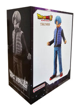 Load image into Gallery viewer, Free UK Royal Mail Tracked 24hr delivery

Exceptional statue of Trunks from the legendary anime Dragon Ball Super. This stunning figure is launched by Banpresto as part of thier latest DXF collection. 

This statue is created in amazing fashion, showing Trunks posing in his light purple body warmer. - Stunning ! 
