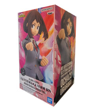 Load image into Gallery viewer, Free UK Royal Mail Tracked 24hr delivery  

Beautiful statue of Ochaco Uraraka from the popular anime My Hero Academia. This figure is launched by Banpresto as part of their latest Glitter and Glamour collection.

The creator did an excellent job creating this piece, showing Uraraka posing stunningly in her academy uniform. 

This PVC statue stands at 22cm tall, and packaged in a gift/collectible box from Bandai.

Official brand: Banpresto / Bandai 

EAN: 4983164285727

Excellent gift for any My Hero Academ
