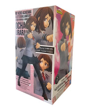 Load image into Gallery viewer, Free UK Royal Mail Tracked 24hr delivery  

Beautiful statue of Ochaco Uraraka from the popular anime My Hero Academia. This figure is launched by Banpresto as part of their latest Glitter and Glamour collection.

The creator did an excellent job creating this piece, showing Uraraka posing stunningly in her academy uniform. 

This PVC statue stands at 22cm tall, and packaged in a gift/collectible box from Bandai.

Official brand: Banpresto / Bandai 

EAN: 4983164285727

Excellent gift for any My Hero Academ
