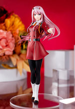 Load image into Gallery viewer, Free UK Royal Mail Tracked 24hr delivery     Stunning statue of Zero Two from the popular anime Darling in the FRANXX . This beautiful figure is launched by Good Smile Company as part of their latest Pop Up Parade collection.  This figure is created meticulously, showing Zero Two posing stunningly in her uniform. 
