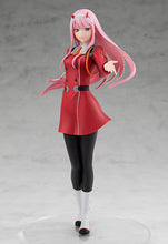 Load image into Gallery viewer, Free UK Royal Mail Tracked 24hr delivery     Stunning statue of Zero Two from the popular anime Darling in the FRANXX . This beautiful figure is launched by Good Smile Company as part of their latest Pop Up Parade collection.  This figure is created meticulously, showing Zero Two posing stunningly in her uniform. 
