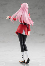 Load image into Gallery viewer, Free UK Royal Mail Tracked 24hr delivery     Stunning statue of Zero Two from the popular anime Darling in the FRANXX . This beautiful figure is launched by Good Smile Company as part of their latest Pop Up Parade collection.  This figure is created meticulously, showing Zero Two posing stunningly in her uniform. 
