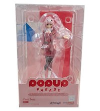 Load image into Gallery viewer, Free UK Royal Mail Tracked 24hr delivery     Stunning statue of Zero Two from the popular anime Darling in the FRANXX . This beautiful figure is launched by Good Smile Company as part of their latest Pop Up Parade collection.  This figure is created meticulously, showing Zero Two posing stunningly in her uniform. 
