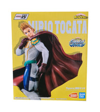 Load image into Gallery viewer, New release by Bandai / My Hero Academia: Mirio Togata Next Generations! Smash Rising figure.   From the anime "My Hero Academia" comes this officially licensed PVC Statue.  It stands at 20cm tall and comes in with fully coloured official Bandai box.   You need to to be quick on this one !! 
