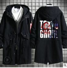 Load image into Gallery viewer, Tokyo Ghoul Anime Black Trench Coat / Jacket Ken Kaneki - United Kingdom
