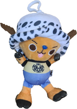 Load image into Gallery viewer, Free UK Royal Mail Tracked 24hr delivery  Super cute plush toy of Chopper from the classic anime ONE PIECE.  Size: 13cm x 8cm x 6cm (approx)  Non-toxic, soft &amp; durable and cotton filled soft plush toy.  Excellent gift for any ONE PIECE fan.
