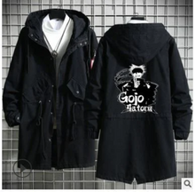 Load image into Gallery viewer, jujutsu Kaisen Anime Fashionable Cool Long black trench Coat / Jacket
