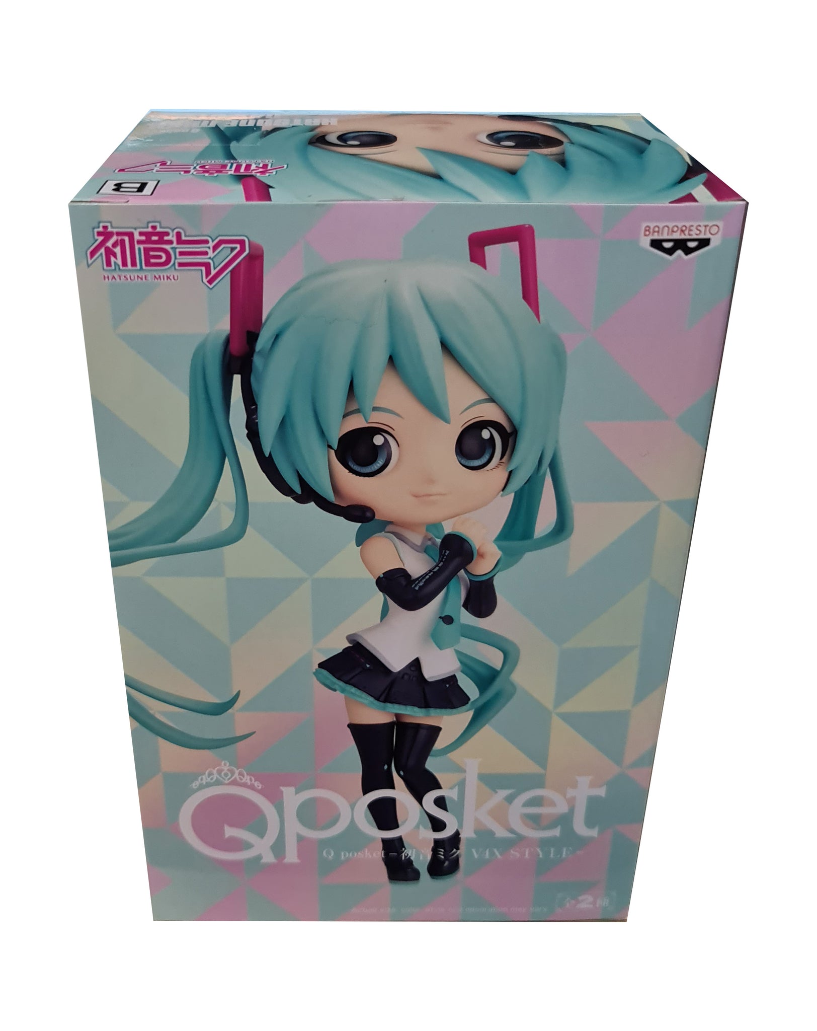 Hatsune Miku - V4x Style Ver.B Q Posket Figure - 14cm – Animehood UK