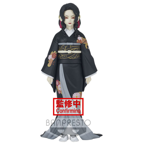 FREE UK Royal Mail Tracked 24hr Delivery.  New release by Bandai / Banpresto - Demon Slayer: Muzan Kibutsuji - Kimetsu No Yaiba Volume 5.   This elegant detailed PVC/ABS statue of Muzan Kibutsuji stands at 17cm tall and comes in a premium gift box from Bandai.   Excellent gift for any Demon Slayer fan.  Official Brand: Banpresto/Bandai  Limited stock available 