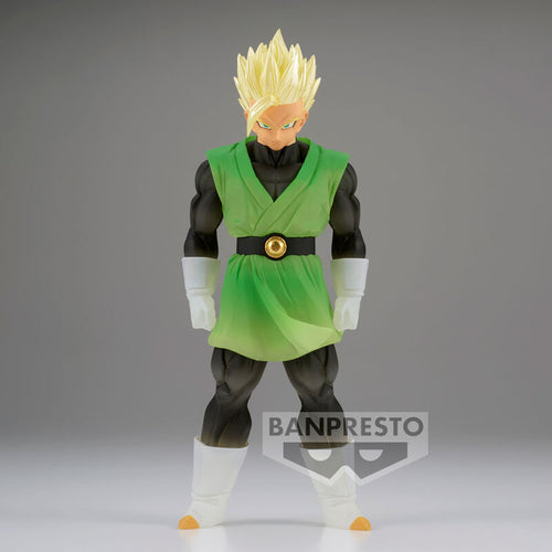 Free UK Royal Mail Tracked 24hr delivery   This striking figure of Son Gohan is launched by Banpresto, and its part of the new CLEARISE series. Adapted from the legendary anime series - Dragon Ball Z.  This statue of Super Saiyan Son Gohan is created exceptionally , showing the character's features in great detail and the new crystal hairstyle effect.  Excellent gift for any Dragon Ball Z fan.