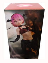 Load image into Gallery viewer, ﻿FREE UK Royal Mail Tracked 24hr delivery      This beautiful statue of RAM (one of the twin maids) is part of the remarkable Espresto line by Banpresto, and is part of the latest Monsters Motions series.  The figure is created in exceptional detail showing RAM posing in her sexy vampire outfit. This figure can really take your heart right back into anime. - Truly stunning.   This PVC statue stands at 22cm, and packaged in a premium gift/collectible box from Bandai. 
