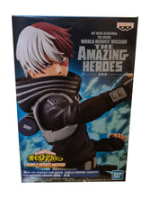 Load image into Gallery viewer, Free UK Royal Mail Tracked 24hr delivery   Super cool and striking figure of Shoto Todoroki from the popular anime My Hero Academia. This figure is launched by Bapresto as part of the latest release. Adapted from the latest movie - &quot;World Heroes Misson&quot;.   The creator has did a fabulous job on this piece, showing Bakugo in his combat gear in battle move. This Statue really pull the audience back to the exact movie scene. 
