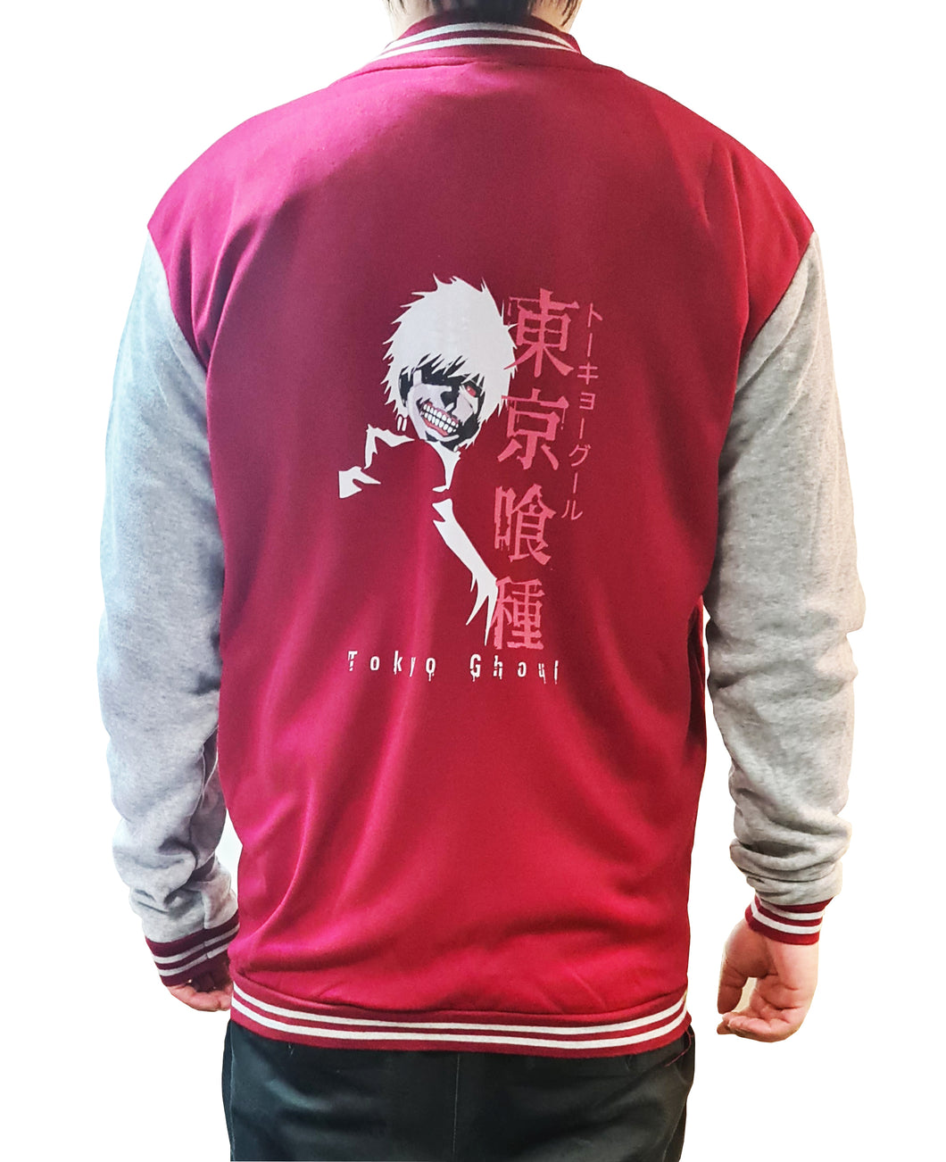 Ken Kaneki - Tokyo Ghoul Anime Baseball Jacket - Unisex